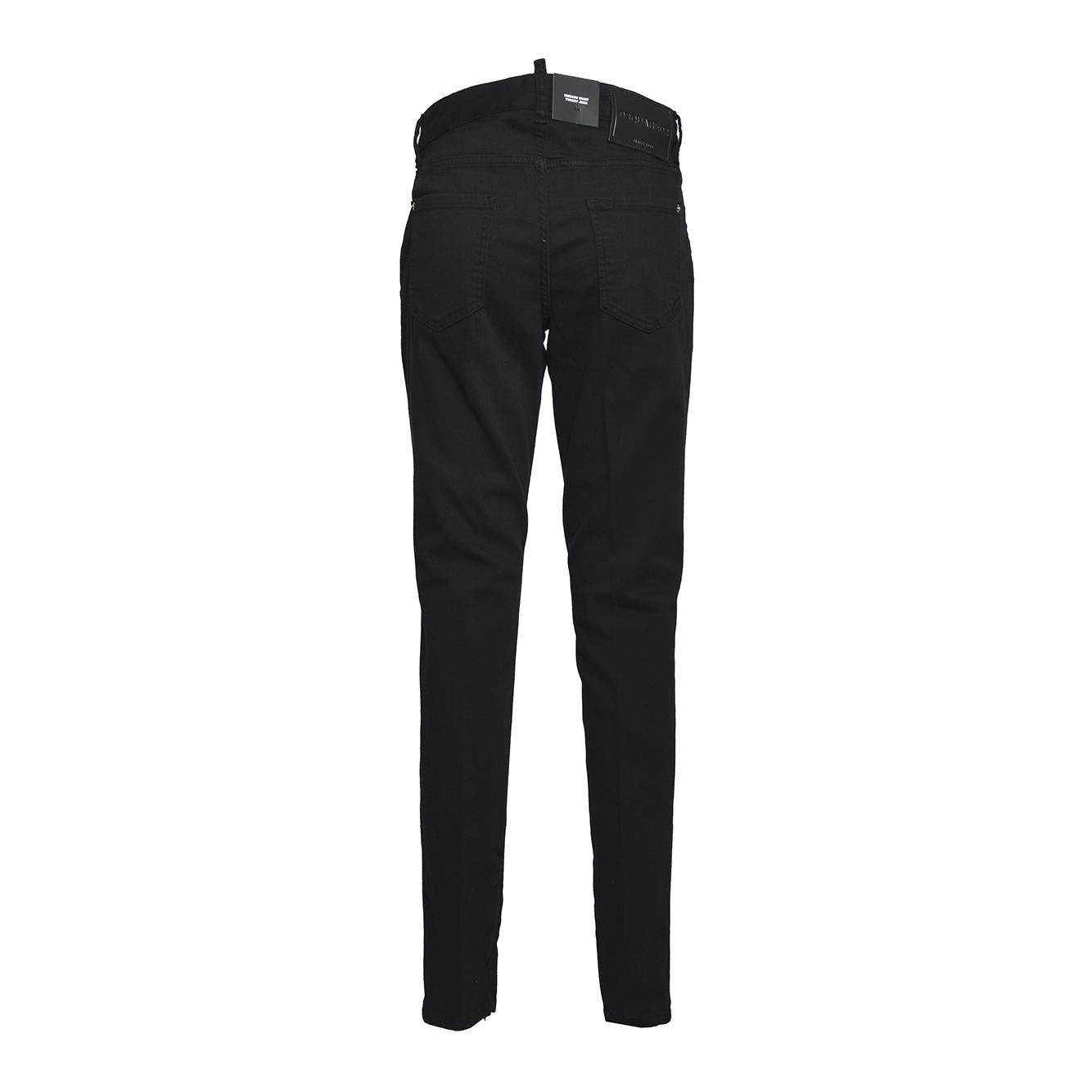 Jeans Twiggy Jean in denim nero Dsquared2 