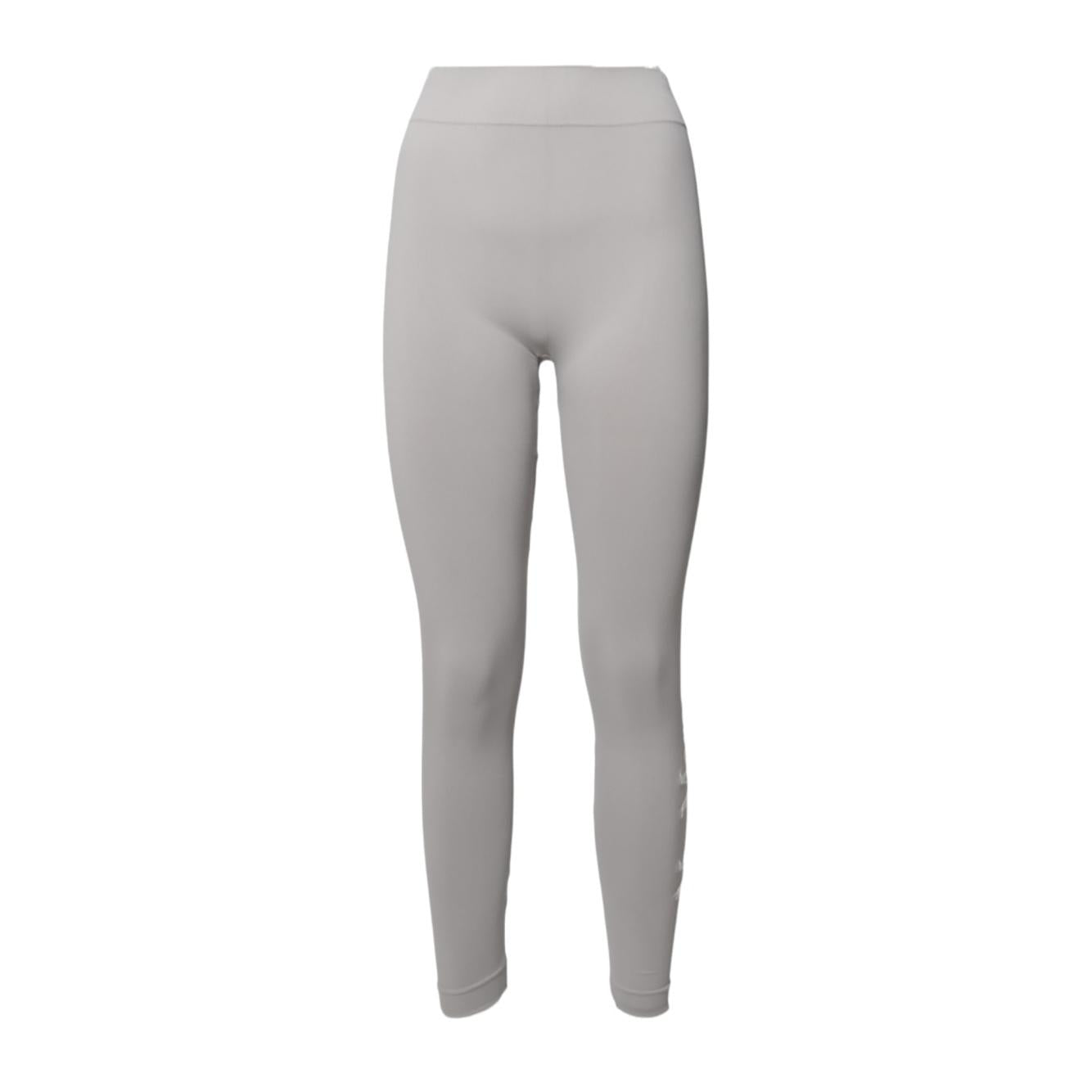 Leggings Basilea tecnici grigio con logo 'S Max Mara 