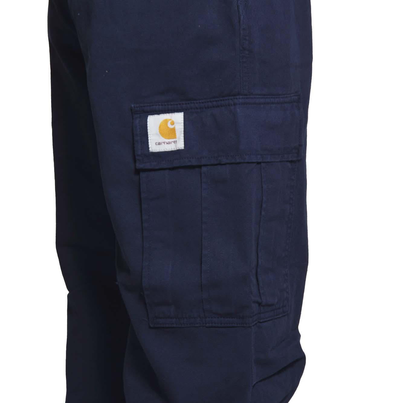 Pantalone Cole Cargo in cotone blu Carhartt Wip 