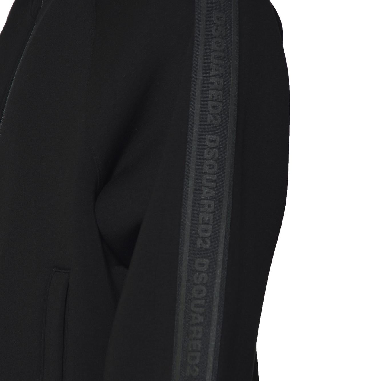 d2 tape zipped sweatshirt 