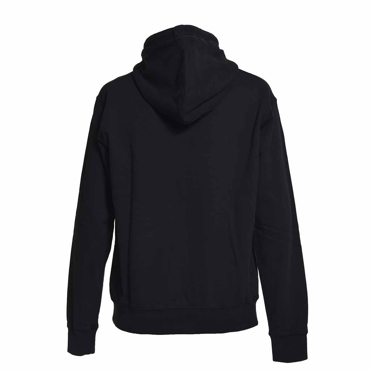 Felpa Cool Sweat nera con cappuccio e logo Dsquared2 