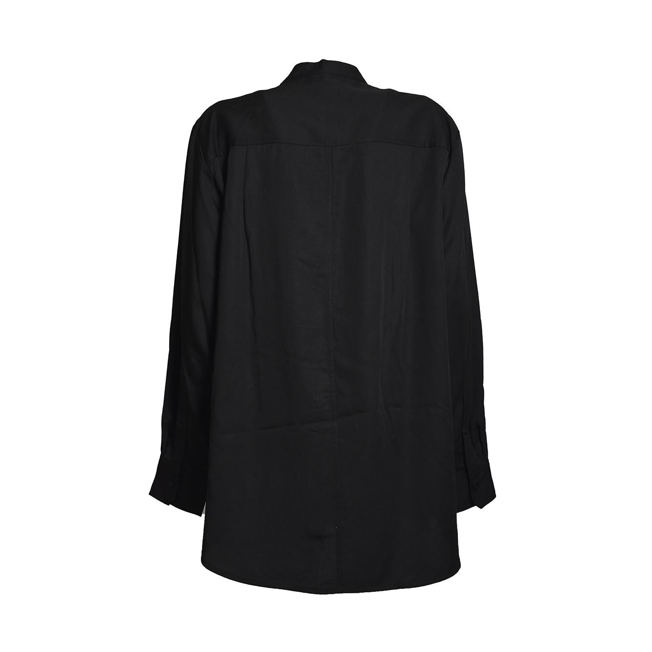 Blusa Britten in cotone nero con ricami Isabel Marant 