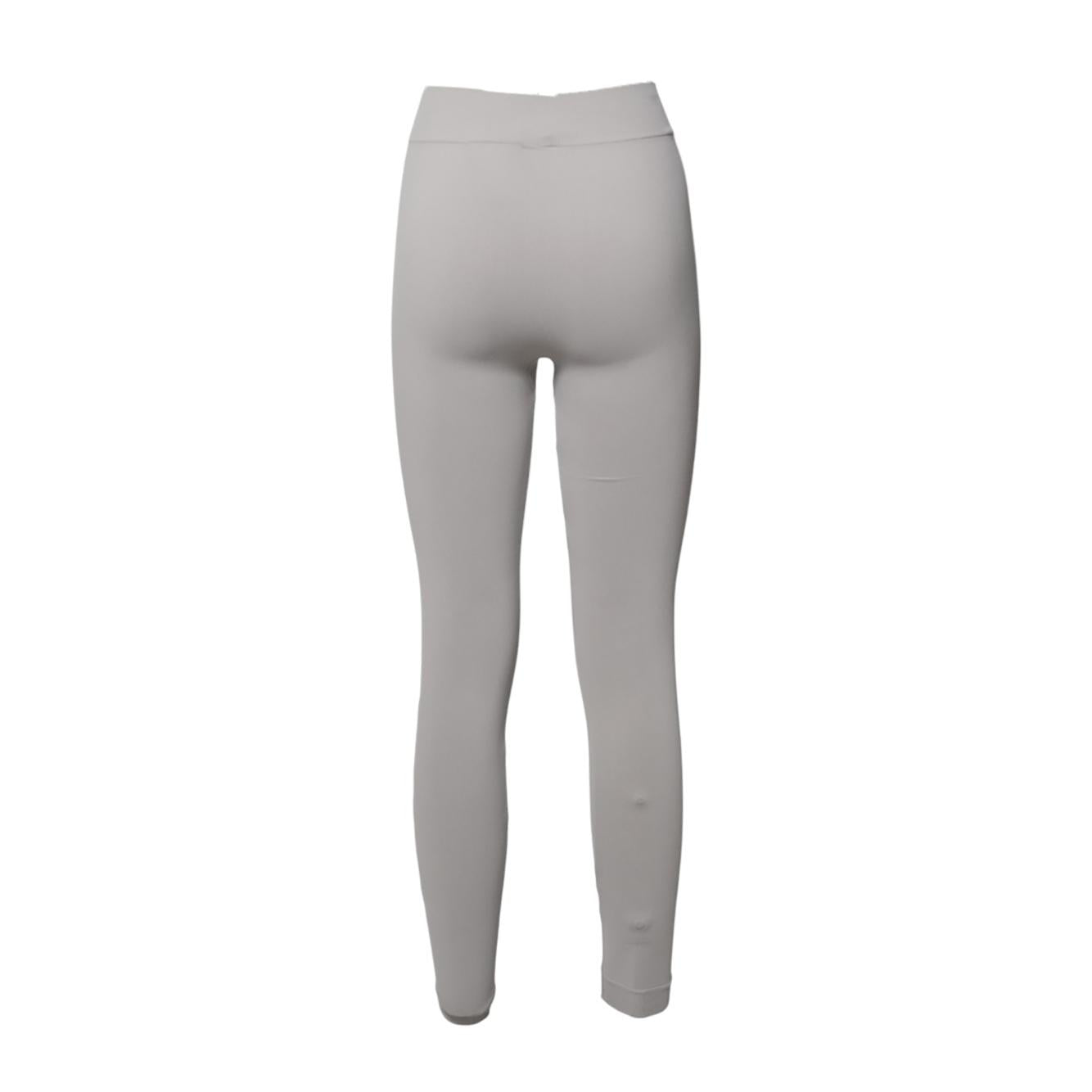 Leggings Basilea tecnici grigio con logo 'S Max Mara 