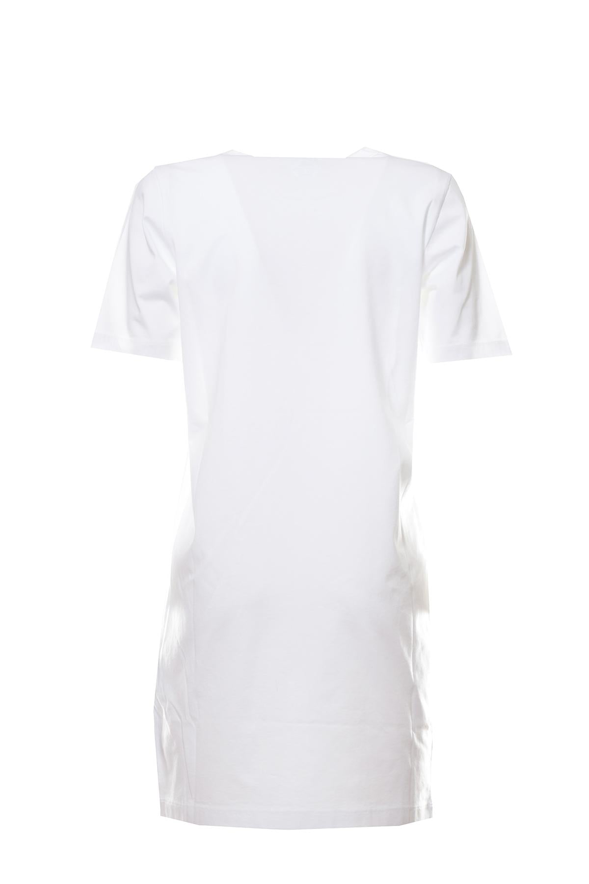 Abito Icon Renny in cotone bianco Dsquared2 