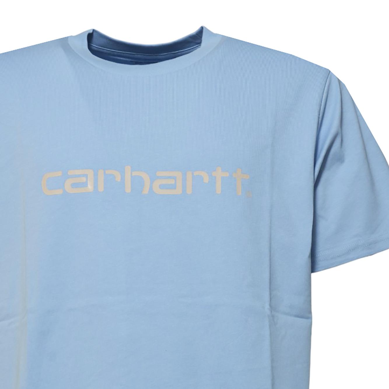 T-shirt Script in cotone carta da zucchero Carhartt Wip 