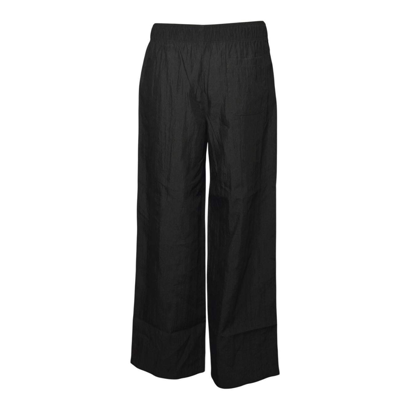 leisure trouser soot black techflax 