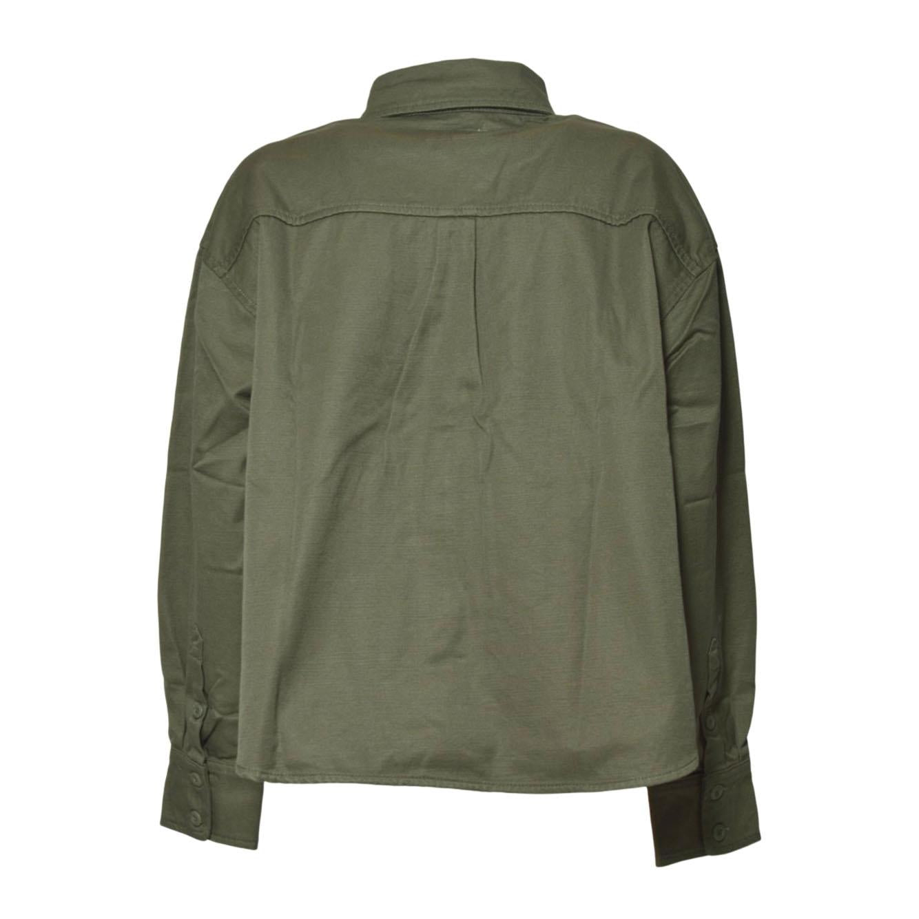 w' kelly shirt jac cotton cooper twill, 