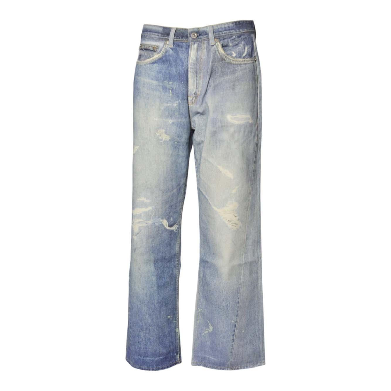 third cut digital denim print 