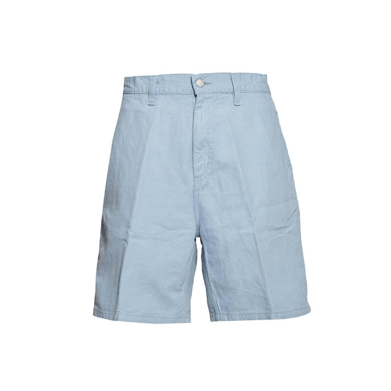 Bermuda Walter Single Knee in cotone azzurro Carhartt WIp 