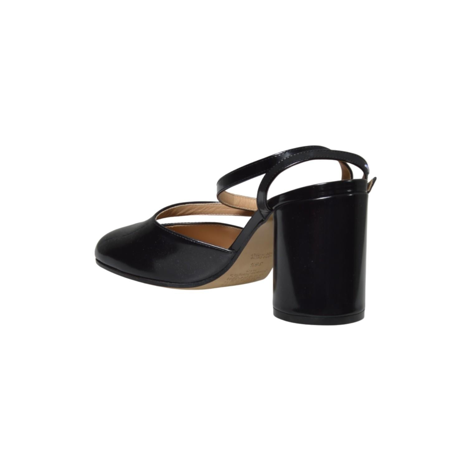 tabi sandal pump h80 brushed leather 