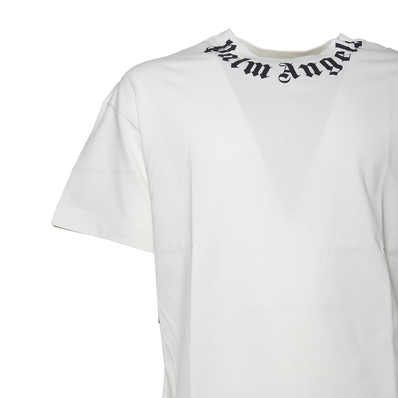 neck logo regular tee 
