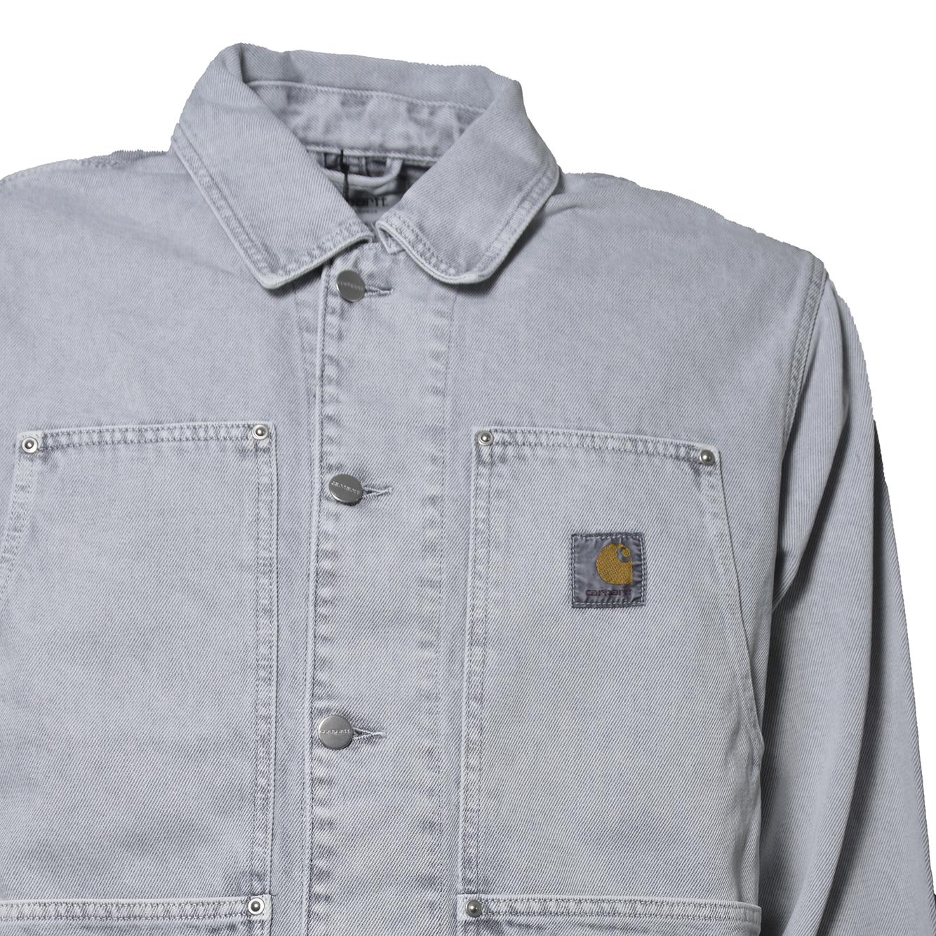 og double front jacket 100% cotton 'smithfield' color denim 