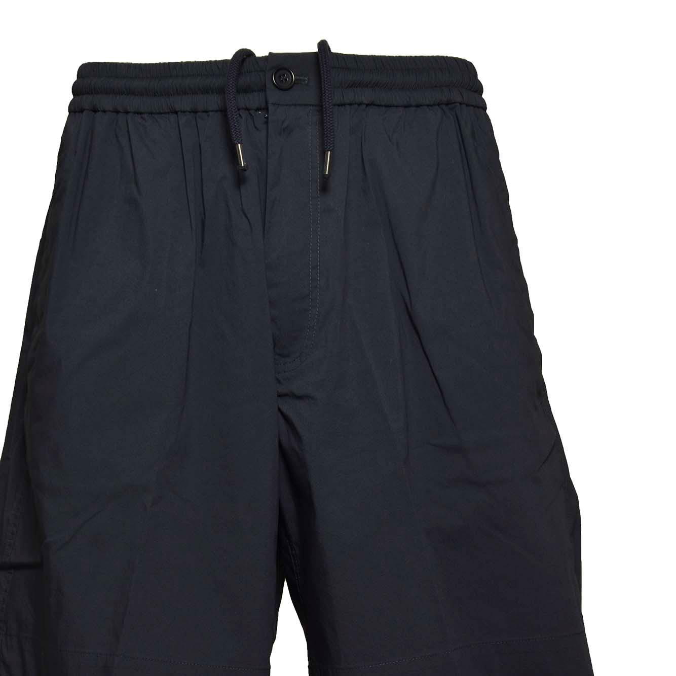 Bermuda in cotone e nylon blu Aspesi 