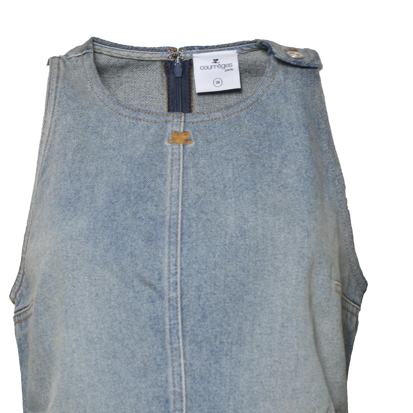 a-line dress heritage denim 