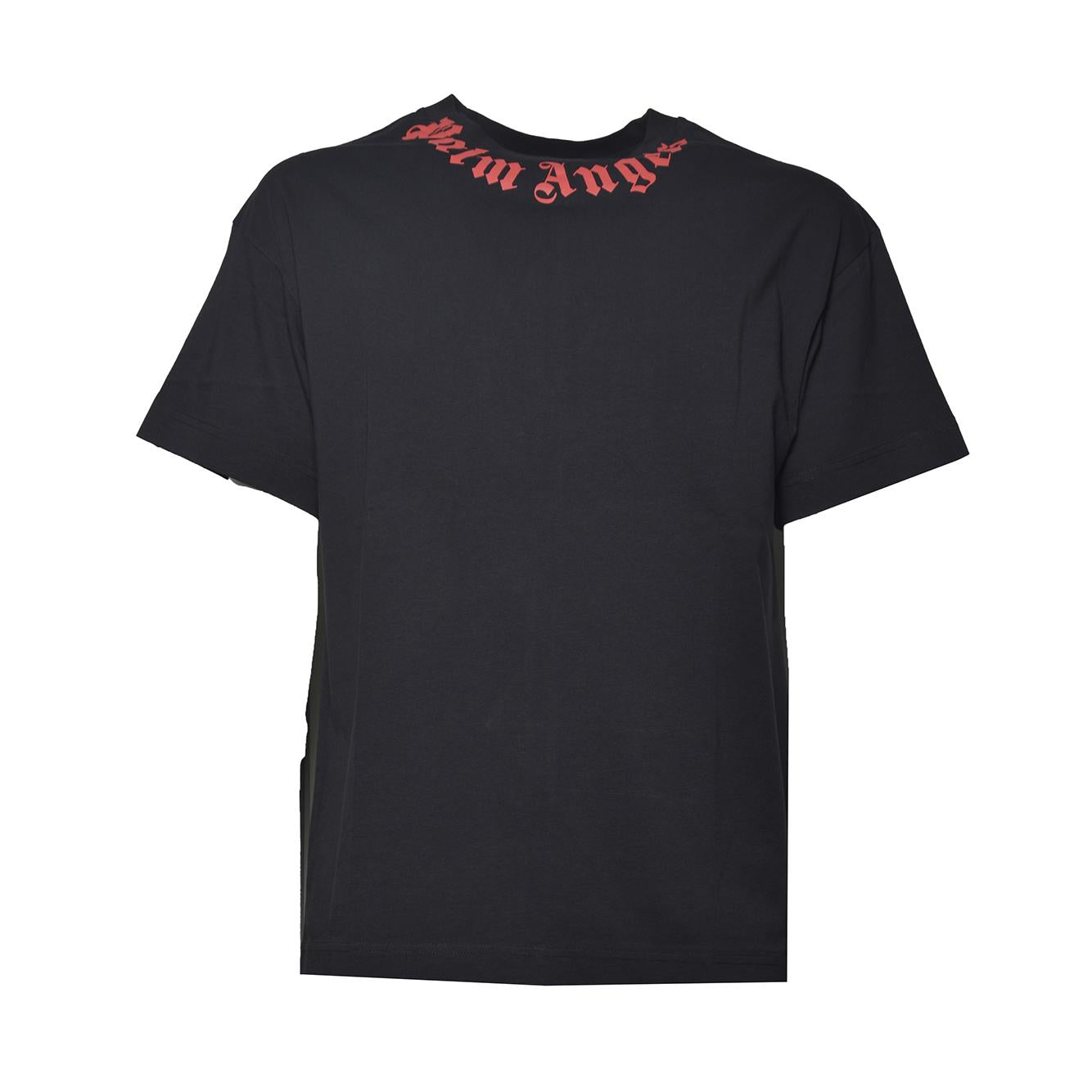neck logo regular tee 