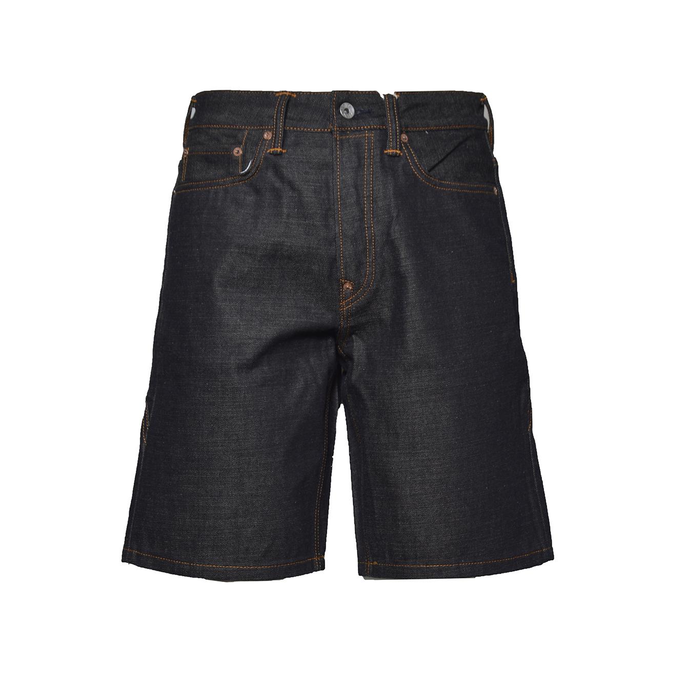 ht seagull printed pocket denim shorts 