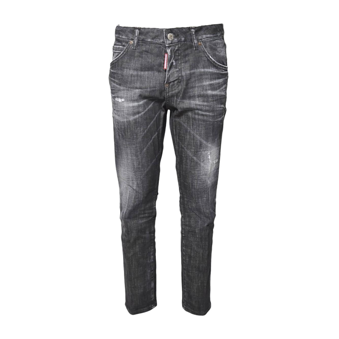 Jeans Cool Girl Easy in denim nero Dsquared2 