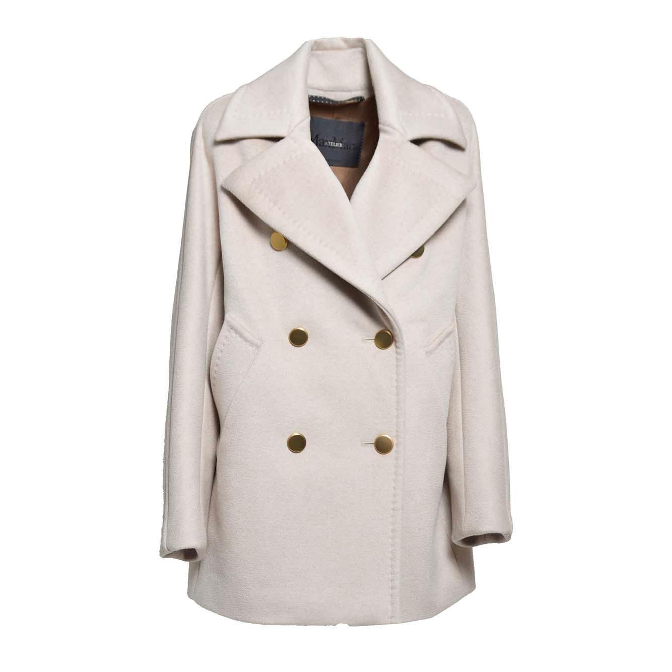 Cappotto Berta in cashmere double sabbia Max Mara 