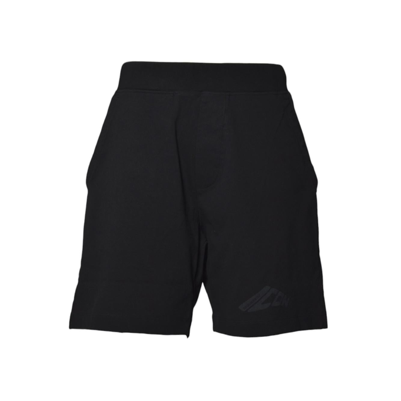 Bermuda icon New Generation in cotone nero Dsquared2 