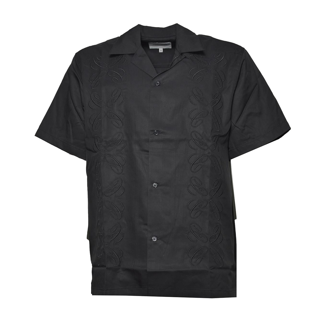 s/s signet shirt tencel/cotton twill 