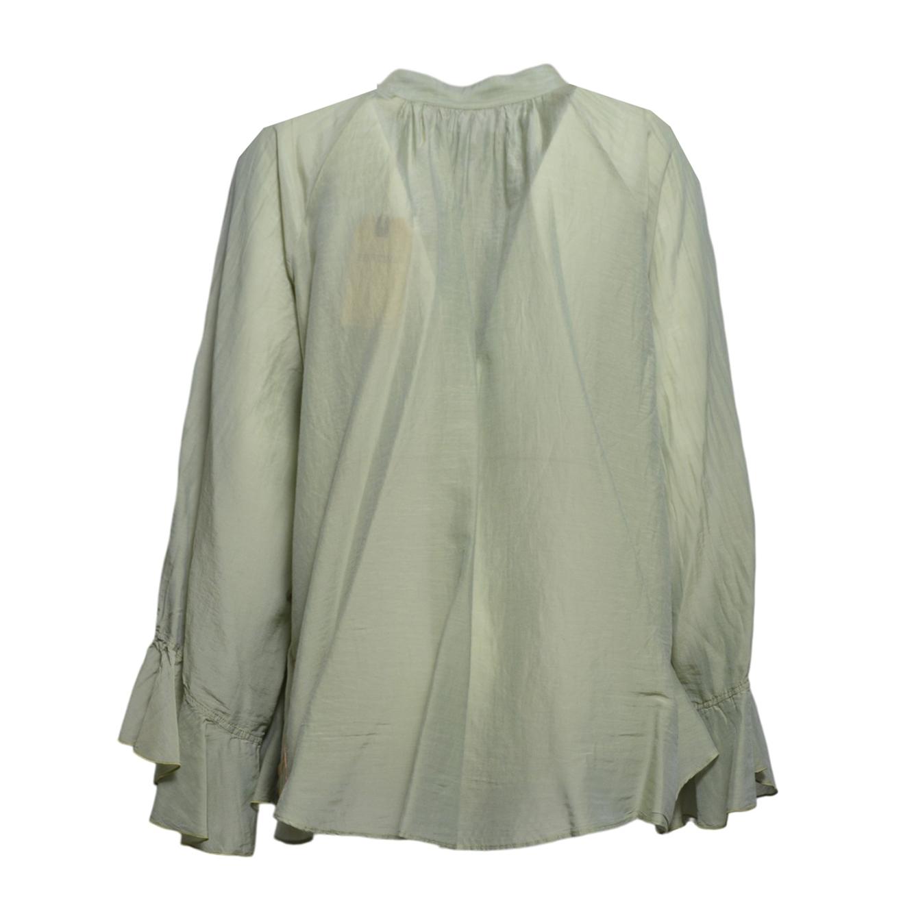 cotton silk blouse 