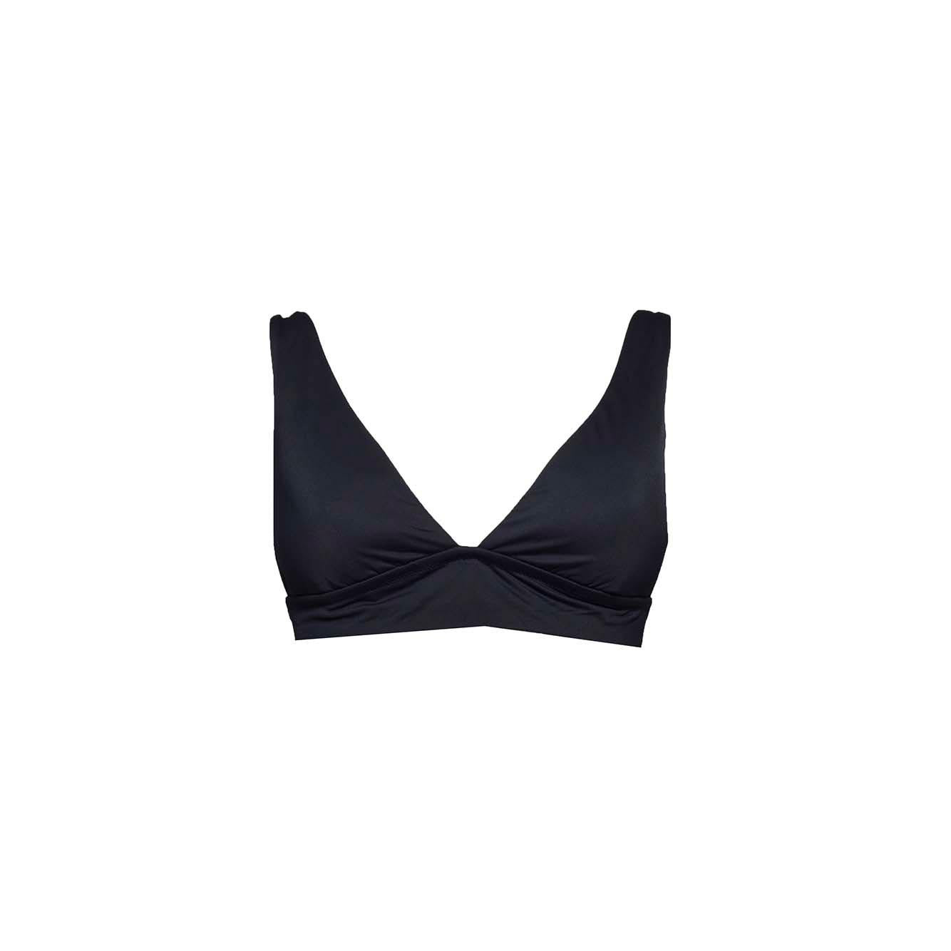 Bikini top a triangolo nero Polo Ralph Lauren 