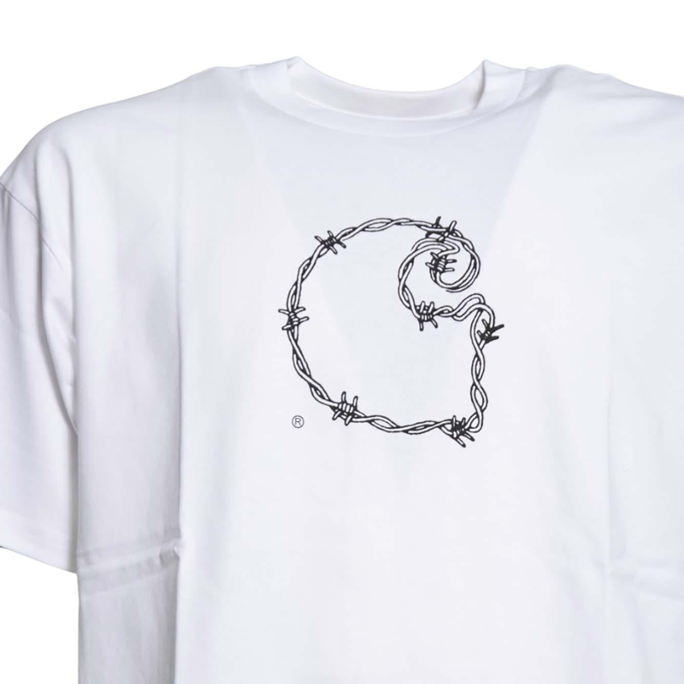 s/s barbwire c t-shirt organic cotton 