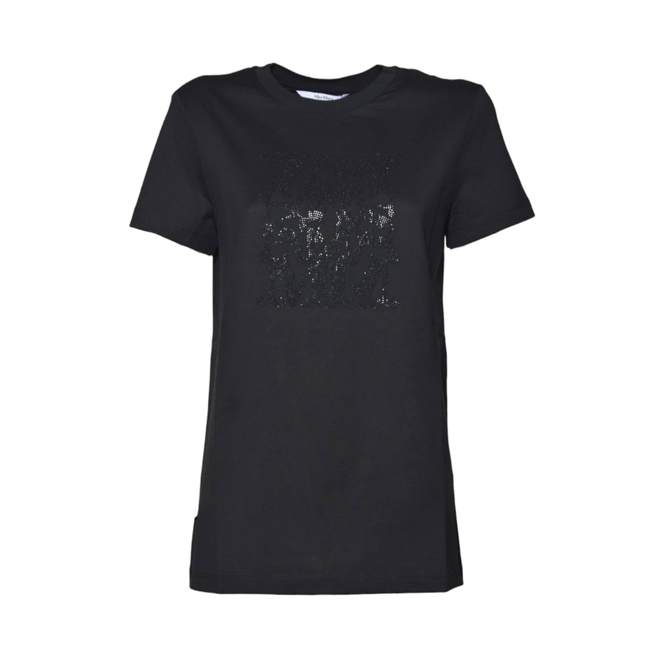 T-shirt Giovane in cotone nero Max Mara 