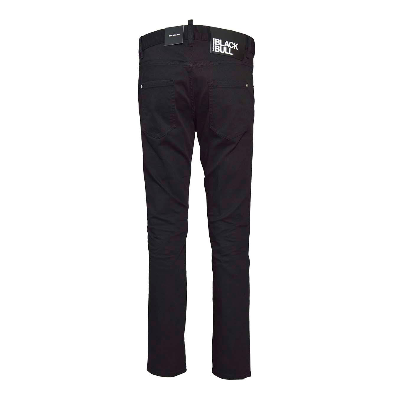 Jeans Jennifer Dyed in cotone nero Dsquared2 