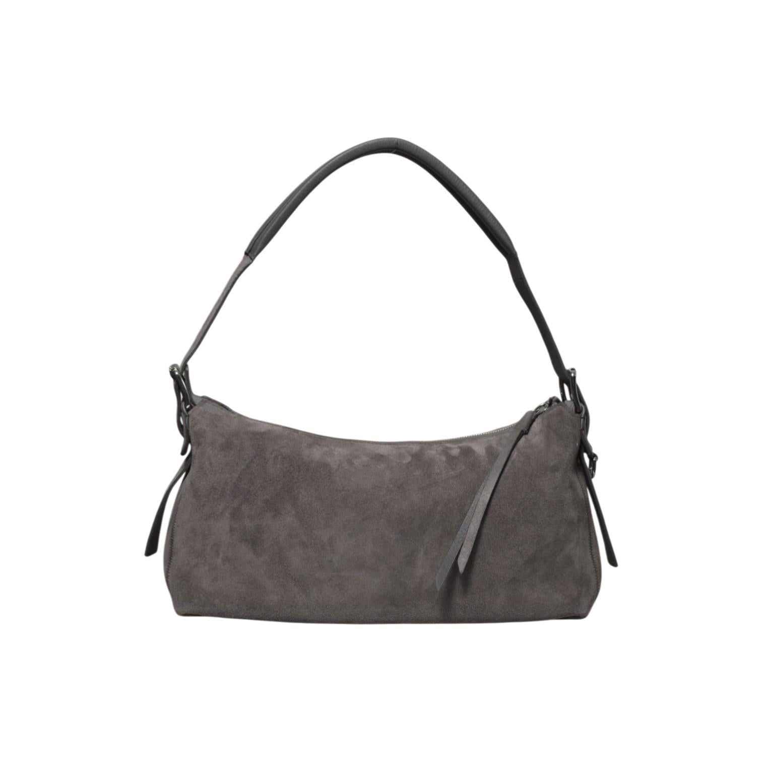belted baguette bag 