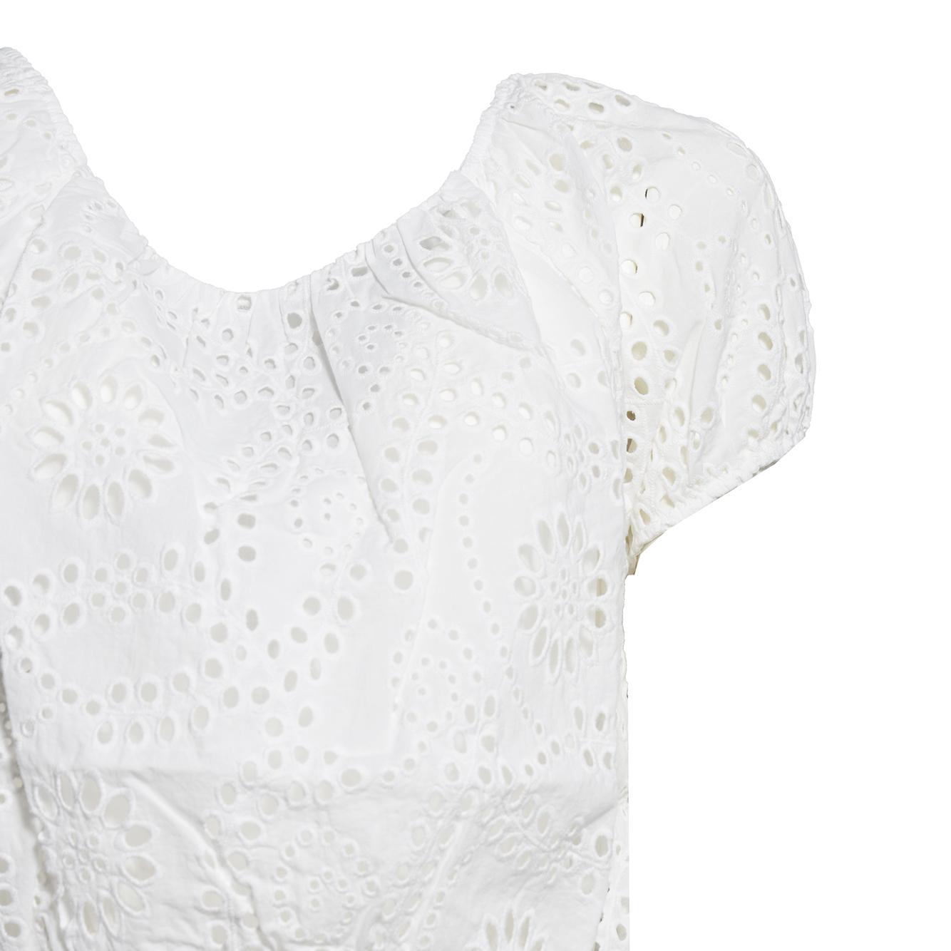 giada jr girl top with short sleeves sangallo 