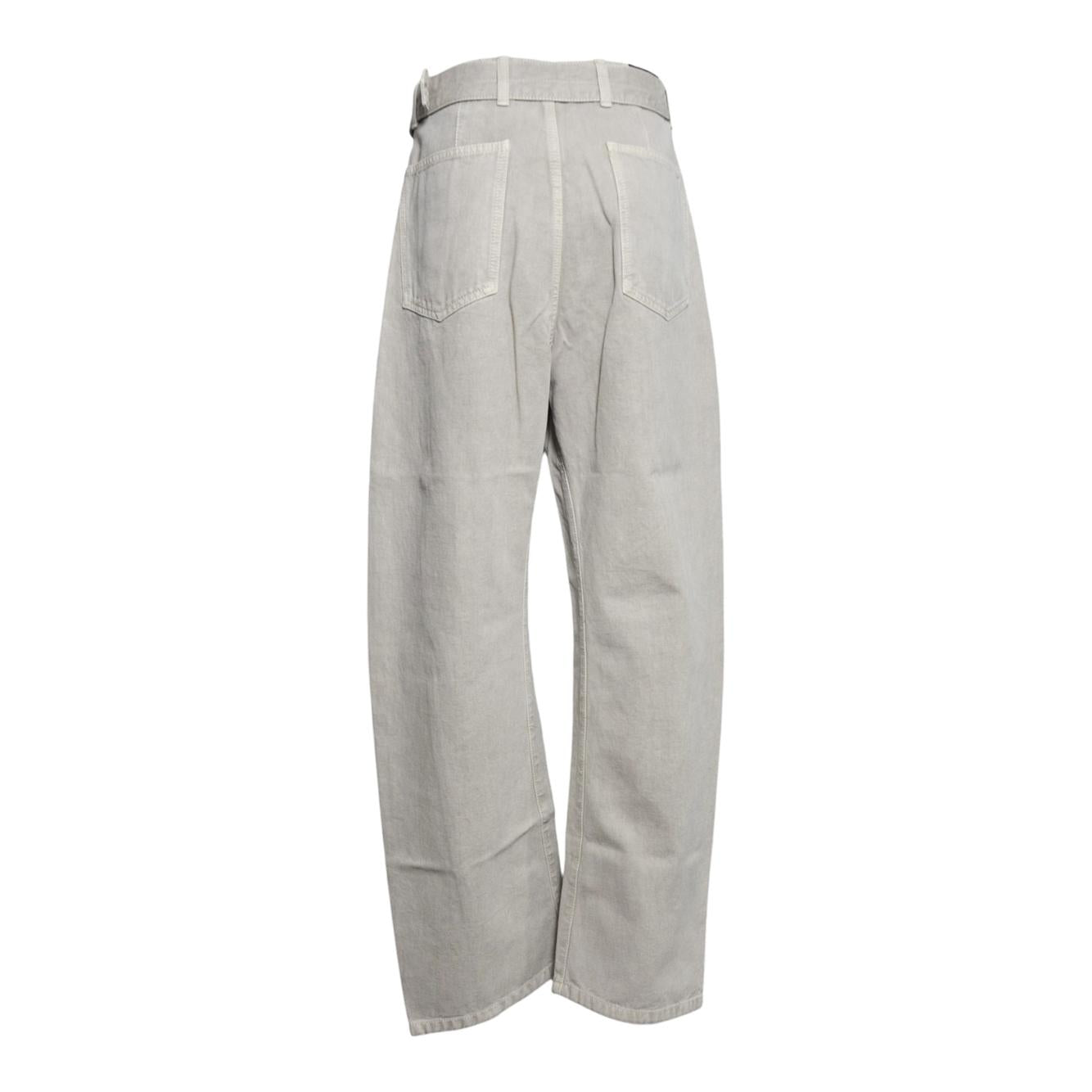 twisted belted pants 