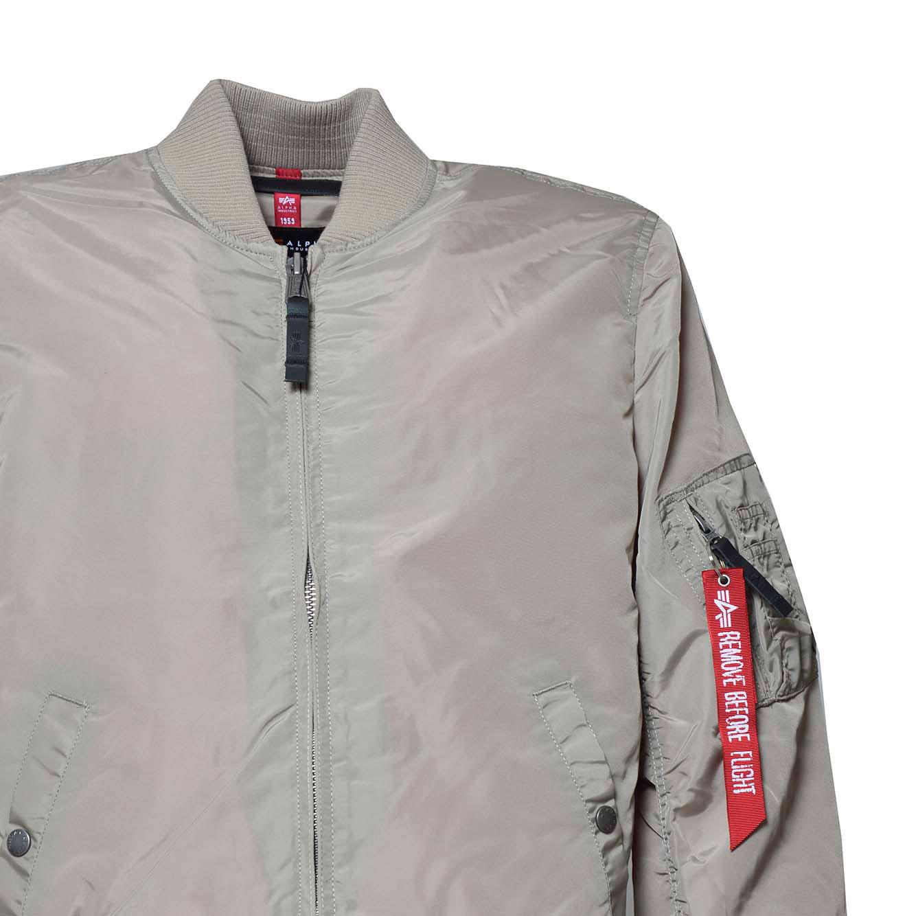 Giacca bomber MA-1 TT in nylon sabbia Alpha Industries 