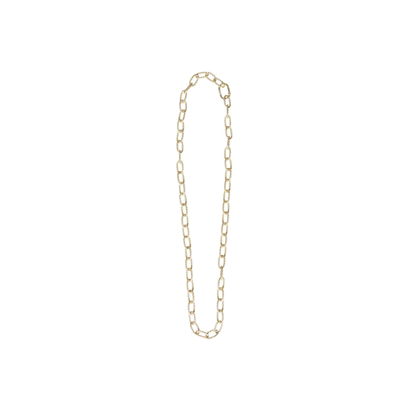 collana Vietri con maglia lavorata effetto corda 