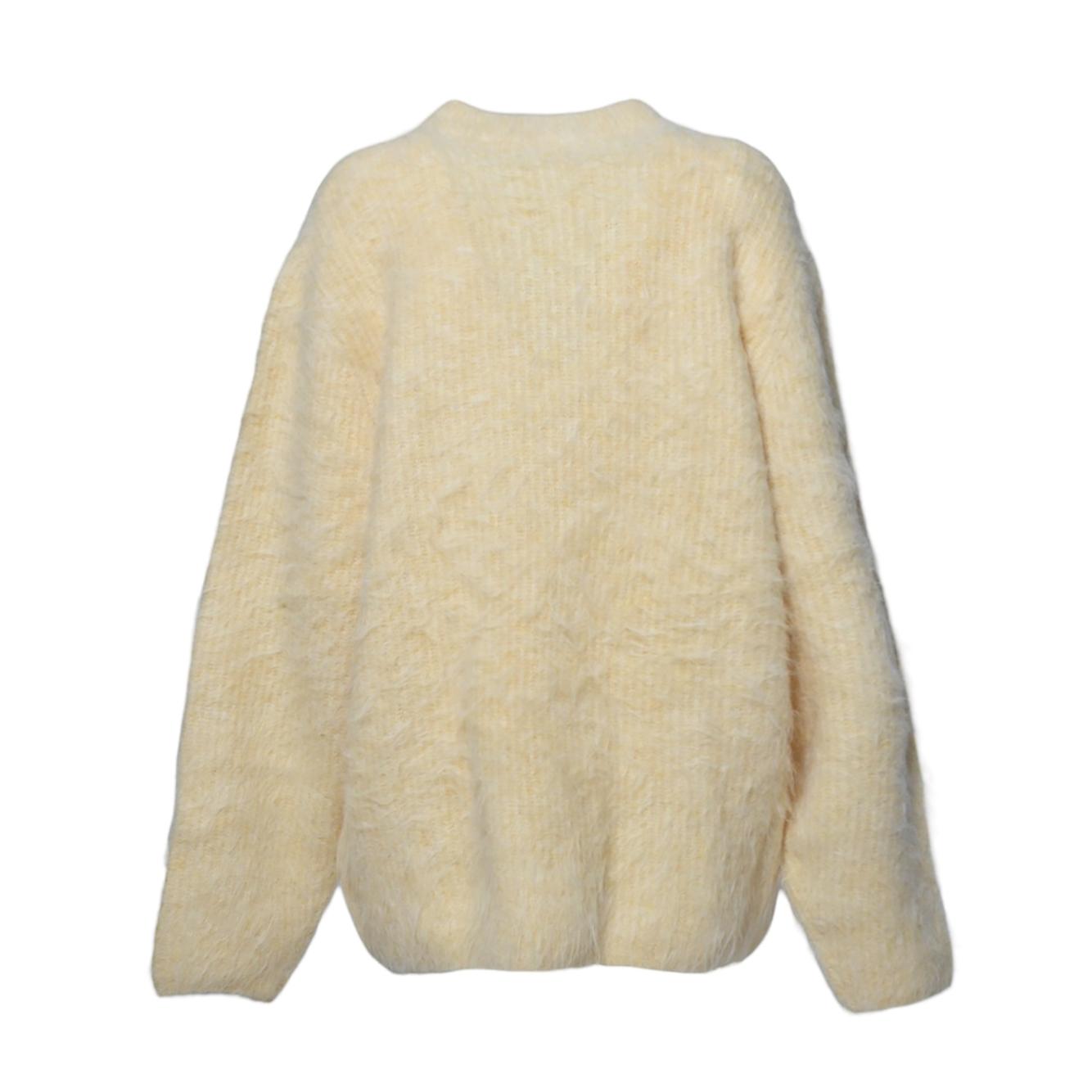 Pullover Haru in misto alpaca giallo Séfr 