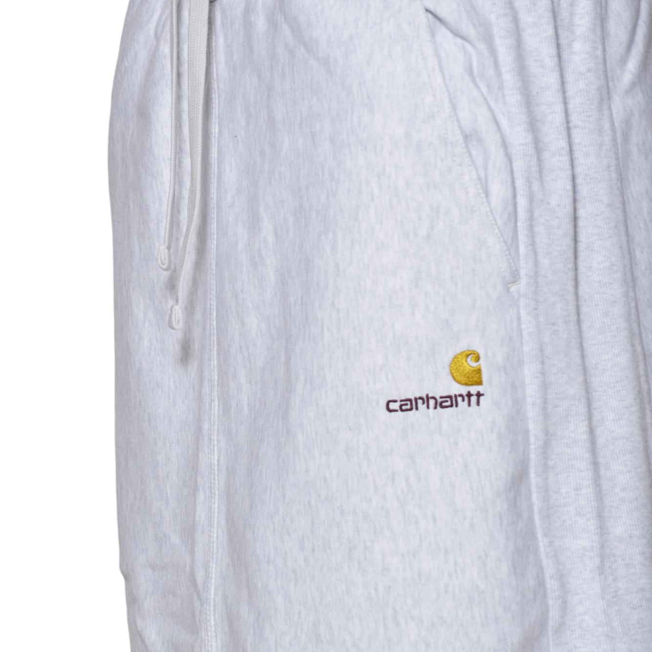 Gonna W American Script in cotone grigio melange Carhartt Wip 