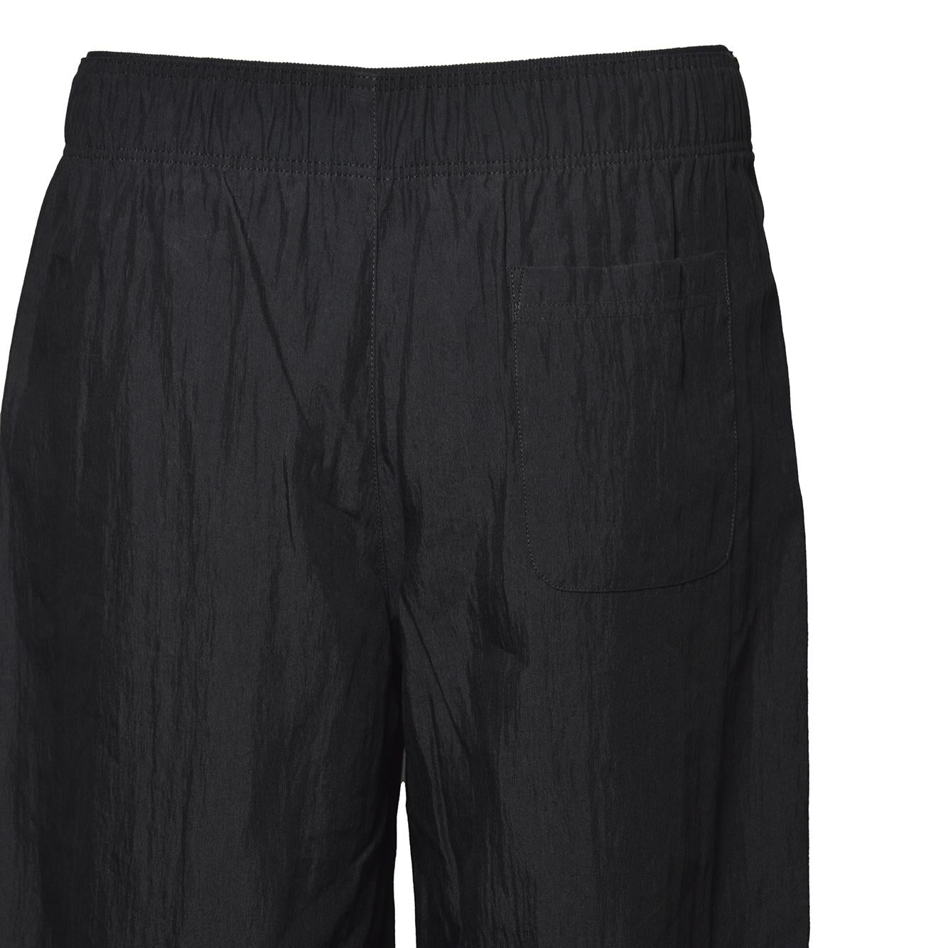 leisure trouser soot black techflax 