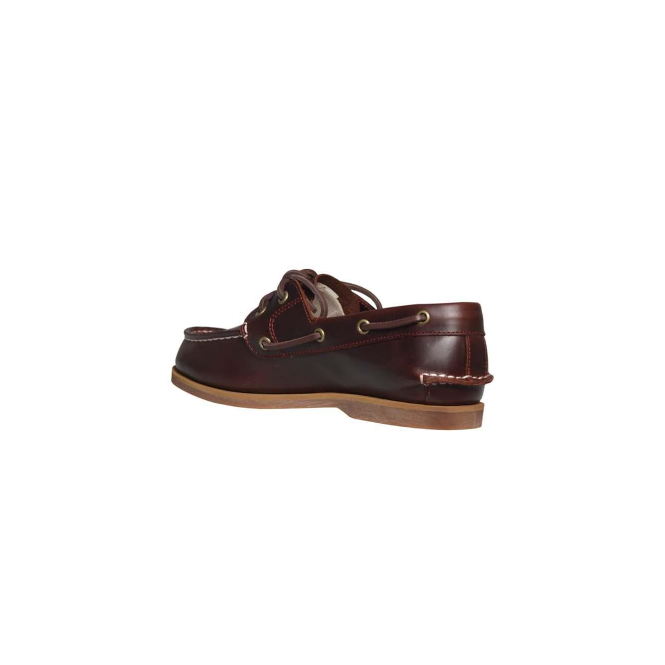 classic boat boat shoe burgundy full grain 