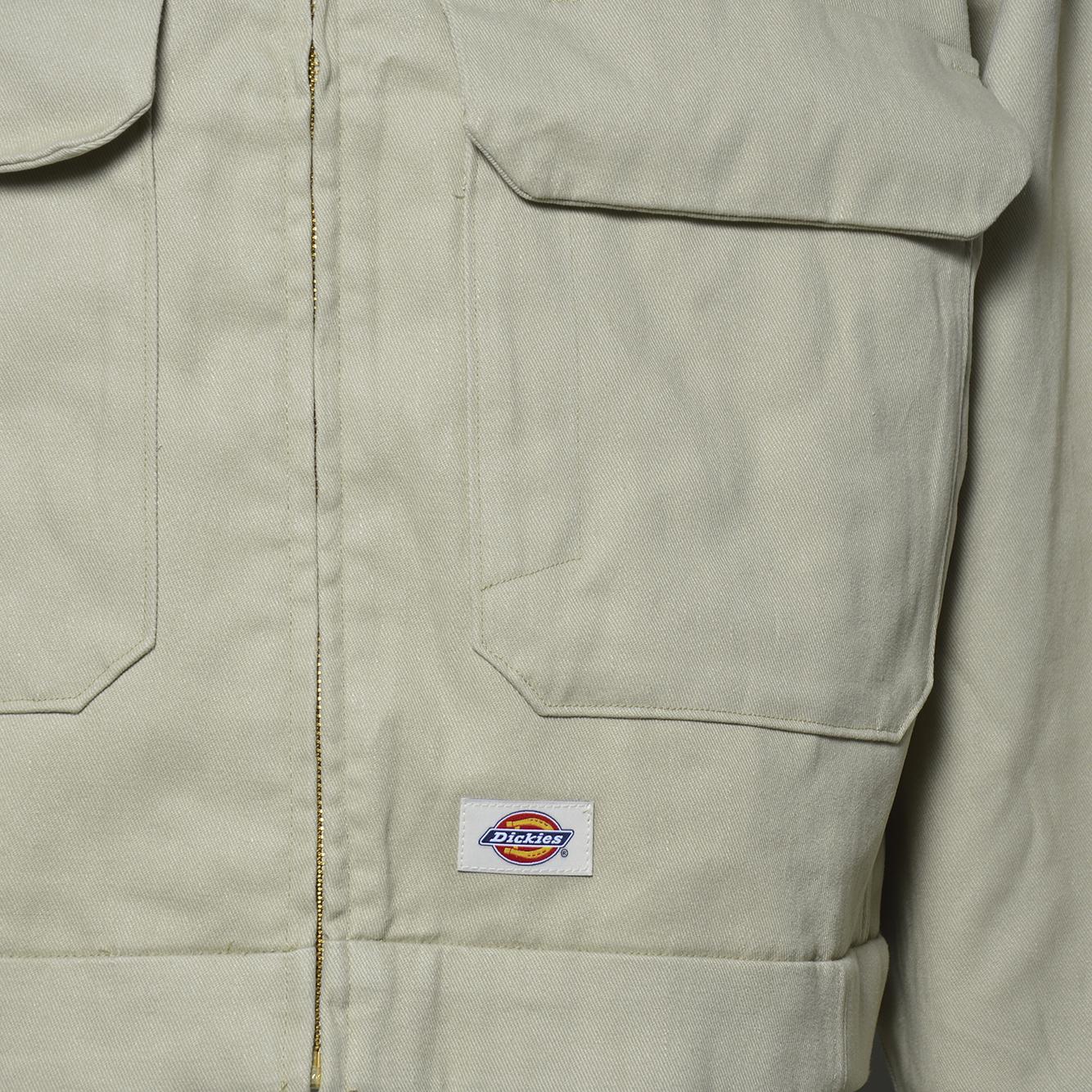 hemp twill trucker jacket 