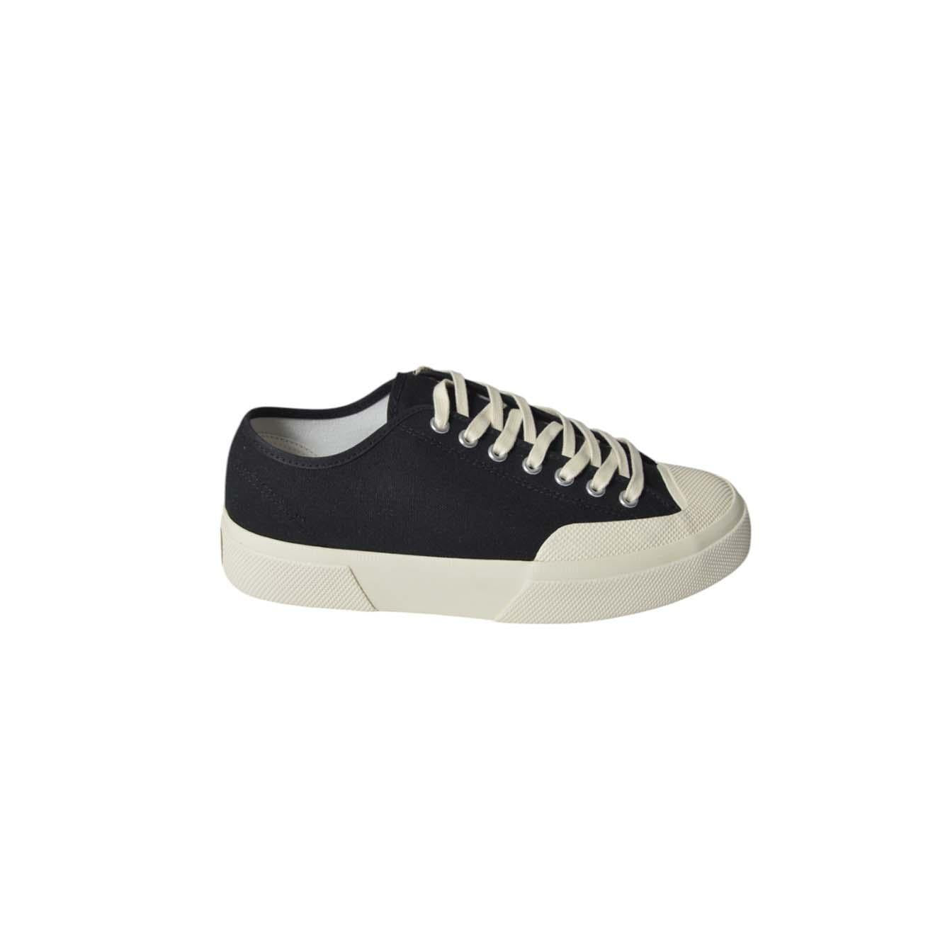 Sneakers 2432 Works Hairy in canvas nero Superga 