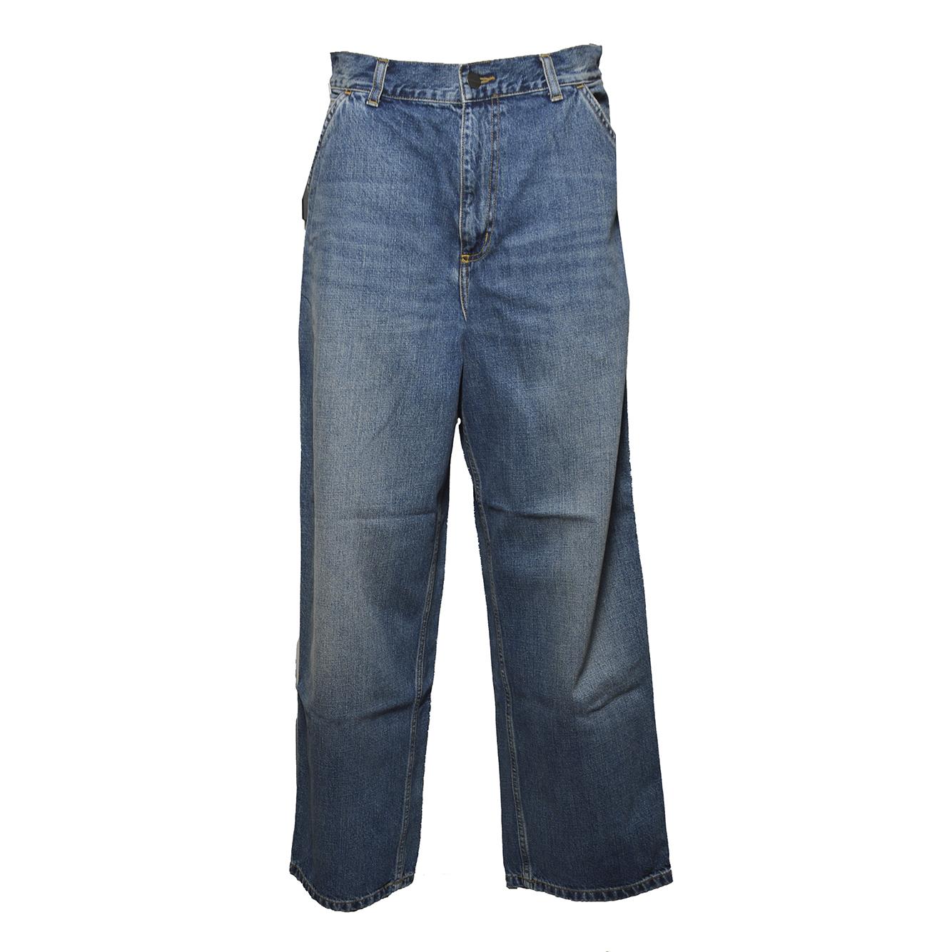 w' brandon single knee pant 100% cotton 'camano' denim 
