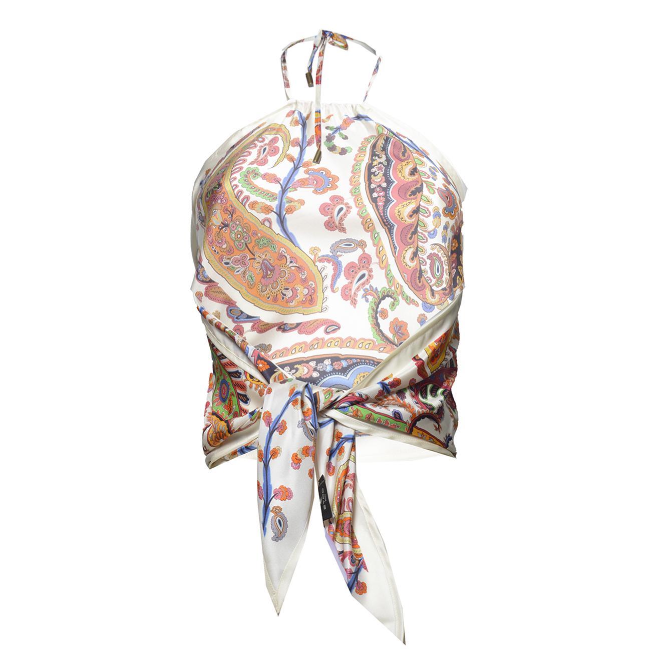 women's tie-up bandana top 